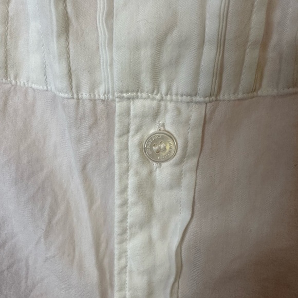 Burberry White Button Down Shirt Size Small - Picture 4 of 11
